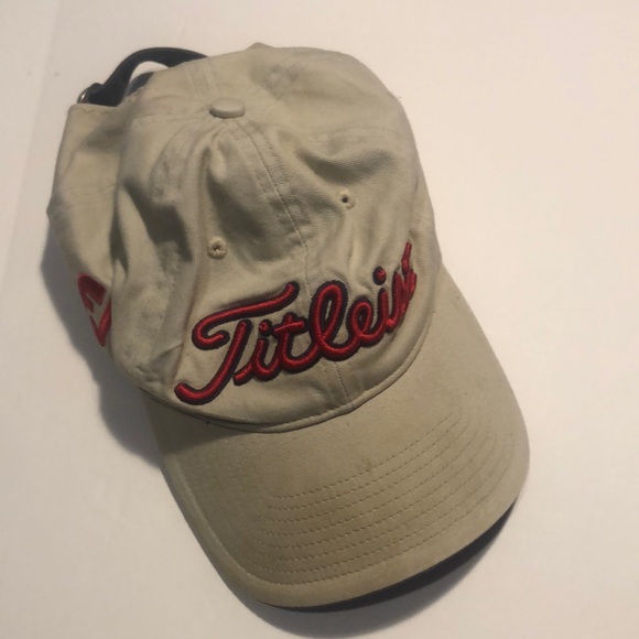 Men’s tan Titleist Pro V1 cap - Picture 3 of 8